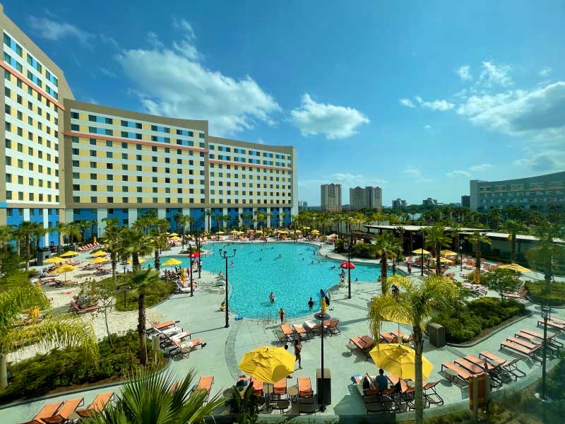 Universal Orlando Resort Hotels Pool Area