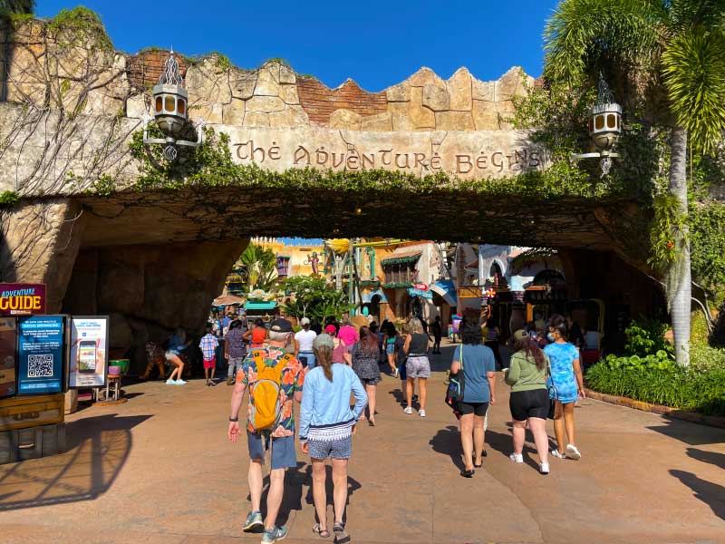 Universal's Islands of Adventure Port of Entry